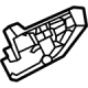GM 84498909 Step Bar Rear Cap, Driver Side GM 84498909 Step Bar Rear Cap, Driver Side