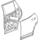 GM 26560565 Door Assembly-Rear Side