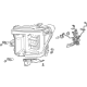 GM 86788465 Headlamp Assembly, Front Driver Side