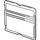 GM 15739929 Lower Trim Panel, Rear Driver Side GM 15739929 Lower Trim Panel, Rear Driver Side