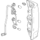 GM 85651742 Tail Lamp, Rear Driver Side GM 85651742 Tail Lamp, Rear Driver Side