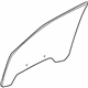 GM 10423004 Door Glass, Front Passenger Side