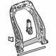 GM 13511673 Seat Back Frame, Front GM 13511673 Seat Back Frame, Front
