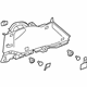 GM 84173534 Upper Quarter Trim, Gray, Driver Side
