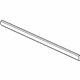 GM 88892959 Body Side Molding, Green, Front Driver Side