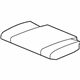 GM 19122027 Seat Cover, Passenger Side GM 19122027 Seat Cover, Passenger Side