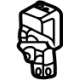 GM 13534064 Side Impact Sensor
