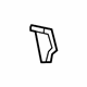 GM 95461960 Upper Panel Baffle GM 95461960 Upper Panel Baffle