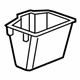 GM 13334004 Compartment Box, Black
