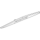 GM 84769106 Molding Assembly, Black, Rear