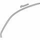 GM 20894252 Reveal Molding, Driver Side GM 20894252 Reveal Molding, Driver Side