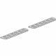 GM 84106540 Step Pad, Black, Rear GM 84106540 Step Pad, Black, Rear