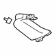 GM 84256064 Side Gate Trim, Jet Black, Driver Side GM 84256064 Side Gate Trim, Jet Black, Driver Side