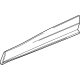 GM 26359851 Molding, Front Side Door, Outer GM 26359851 Molding, Front Side Door, Outer