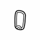 GM 23155506 Anchor Cover, Black GM 23155506 Anchor Cover, Black
