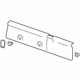 GM 23455514 Rear Glass Molding, Black GM 23455514 Rear Glass Molding, Black