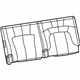 GM 88979394 Seat Back Cover, Oak GM 88979394 Seat Back Cover, Oak