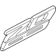 GM 85113506 Nameplate, Carbon GM 85113506 Nameplate, Carbon