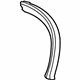 GM 19120118 Rear Weatherstrip, Top Passenger Side