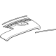 GM 84533927 Upper Trim Panel, Brownstone, Driver Side GM 84533927 Upper Trim Panel, Brownstone, Driver Side