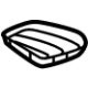 GM 84689158 Defroster Grille, Black, Driver Side GM 84689158 Defroster Grille, Black, Driver Side