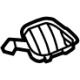 GM 84541624 Defroster Grille, Black, Passenger Side GM 84541624 Defroster Grille, Black, Passenger Side