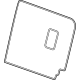 GM 85535847 Panel, Rear Seat Back GM 85535847 Panel, Rear Seat Back