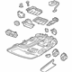 GM 90802130 Overhead Console, Black