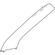 GM 26368411 Molding Assembly-Windshield Garnish *Backen Blackk GM 26368411 Molding Assembly-Windshield Garnish *Backen Blackk