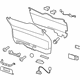 GM 23251356 Lower Trim Panel, Rear GM 23251356 Lower Trim Panel, Rear