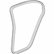GM 15878956 Door Weatherstrip, Titanium, Rear GM 15878956 Door Weatherstrip, Titanium, Rear