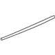 GM 22862083 Belt Weatherstrip, Black, Front Driver Side GM 22862083 Belt Weatherstrip, Black, Front Driver Side