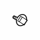 GM 10445899 Lower Molding Retainer Clip, Outer GM 10445899 Lower Molding Retainer Clip, Outer