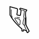 GM 15840939 Anchor Plate, Front GM 15840939 Anchor Plate, Front