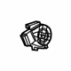 GM 84206625 Blower Motor, Front GM 84206625 Blower Motor, Front