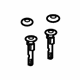GM 84079558 Headrest Guide, Passenger Side GM 84079558 Headrest Guide, Passenger Side