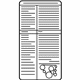 GM 15125203 A/C Label GM 15125203 A/C Label