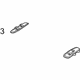 GM 95227923 Windshield Header Bracket GM 95227923 Windshield Header Bracket