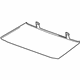 GM 13279889 Center Cover, Black; Titanium, Front Rear GM 13279889 Center Cover, Black; Titanium, Front Rear