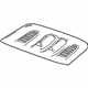 GM 13279893 Trim Cover, Black; Titanium GM 13279893 Trim Cover, Black; Titanium