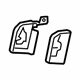 GM 22782828 Armrest Bracket, Rear Center GM 22782828 Armrest Bracket, Rear Center