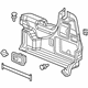 GM 39015695 Trunk Side Trim, Rear Upper Passenger Side GM 39015695 Trunk Side Trim, Rear Upper Passenger Side