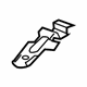 GM 23402392 Seat Belt Reinforcement, Driver Side GM 23402392 Seat Belt Reinforcement, Driver Side