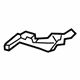 GM 13487404 Baffle, Rear Inner Driver Side