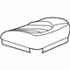 GM 25869297 Seat Cover, Passenger Side