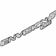 GM 42507425 Nameplate, Rear GM 42507425 Nameplate, Rear