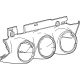 GM 26341987 Plate, Driver Information Display, Driver Side
