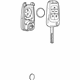 GM 13513039 Switch & Key GM 13513039 Switch & Key