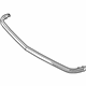 GM 15574114 Impact Strip, Black, Front, Rubber
