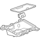 GM 26486402 Compartment, Floor Console, Jet Black